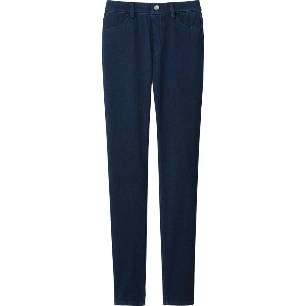 Dark wash skinny jeggings