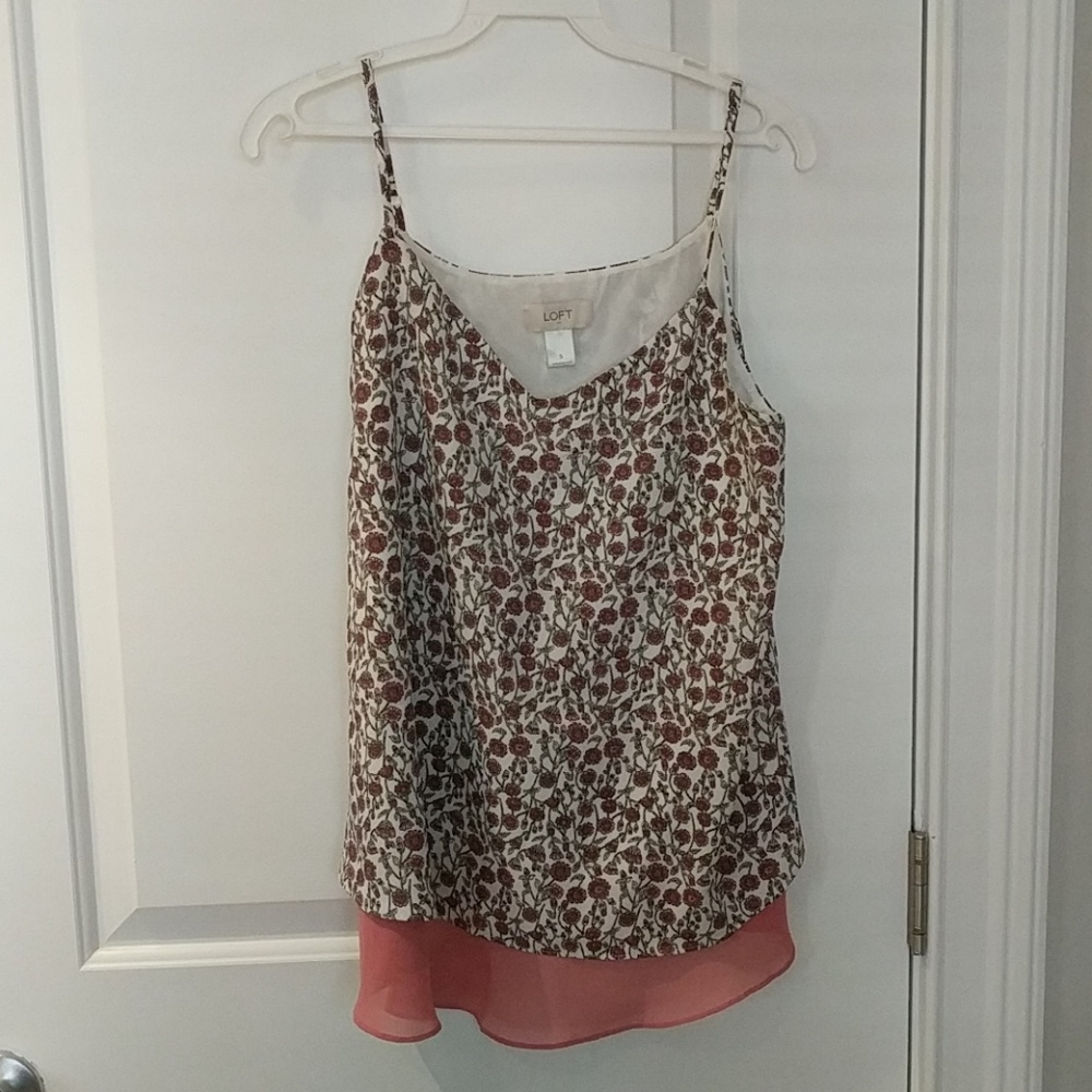 LOFT floral tank