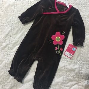Carters one piece fall/winter outfit