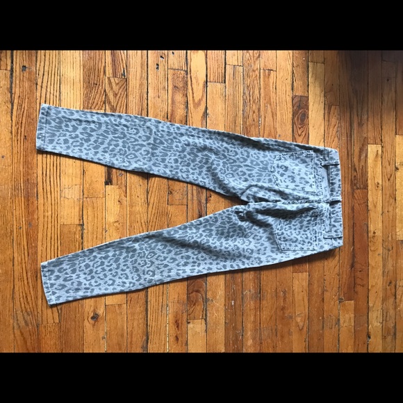 Cheetah print grey current Elliot skinny jean - Picture 2 of 2