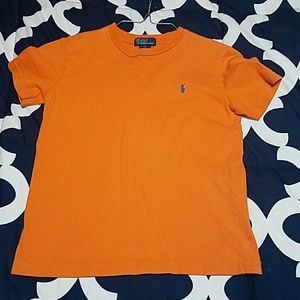 Boy's Orange Polo Tee