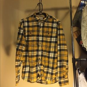 American eagle yellow flannel