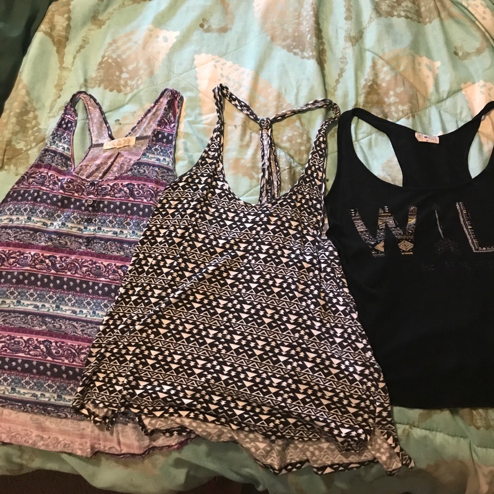 3 tank tops