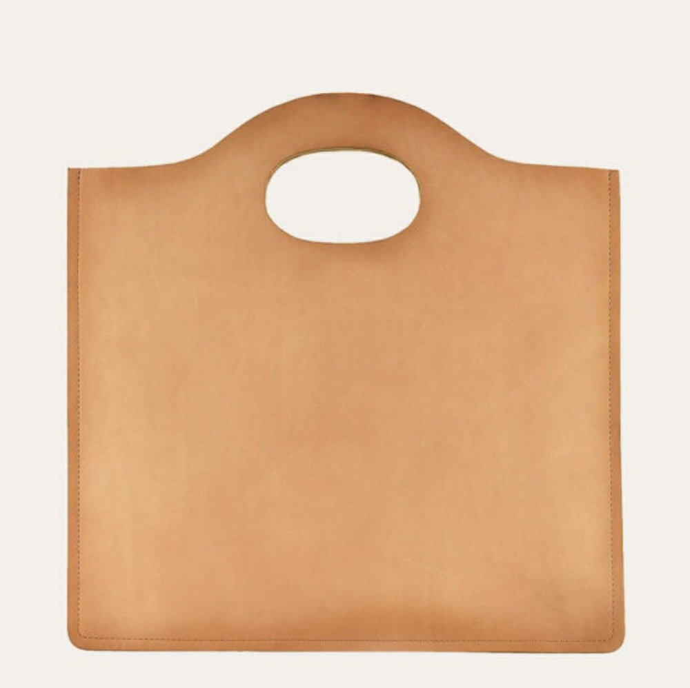 KIKO LEATHER
NATURAL MINIMALIST TOTE