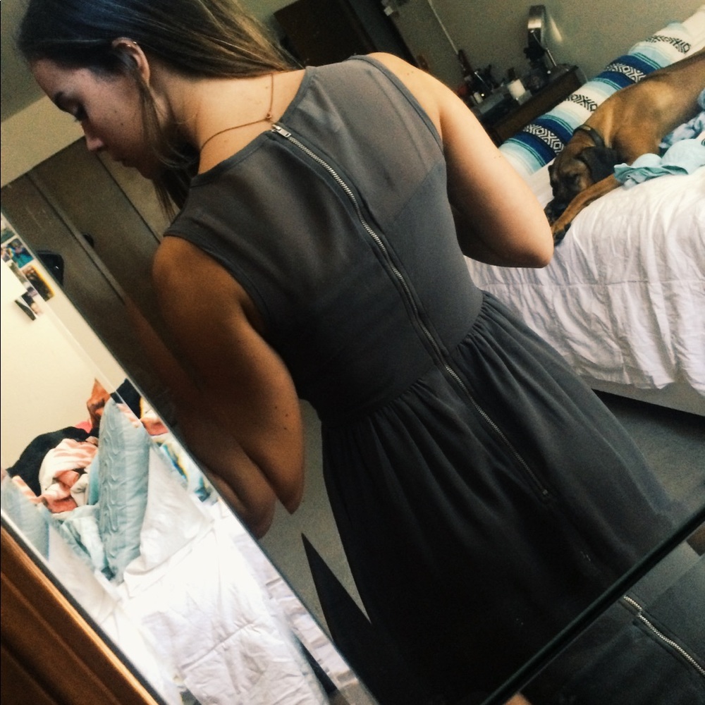 VELVET FLOWER DRESS - Picture 2 of 4