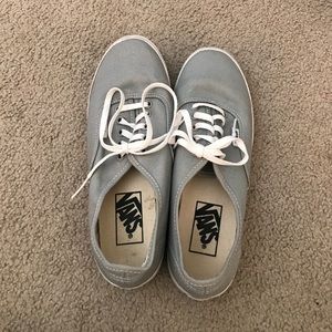 Light grey vans