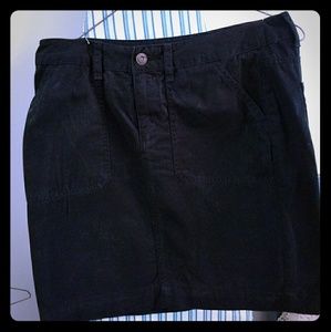 Little black denim skirt