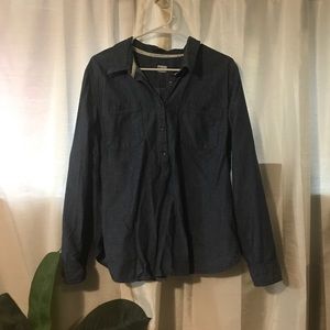 Toms chambray tunic top