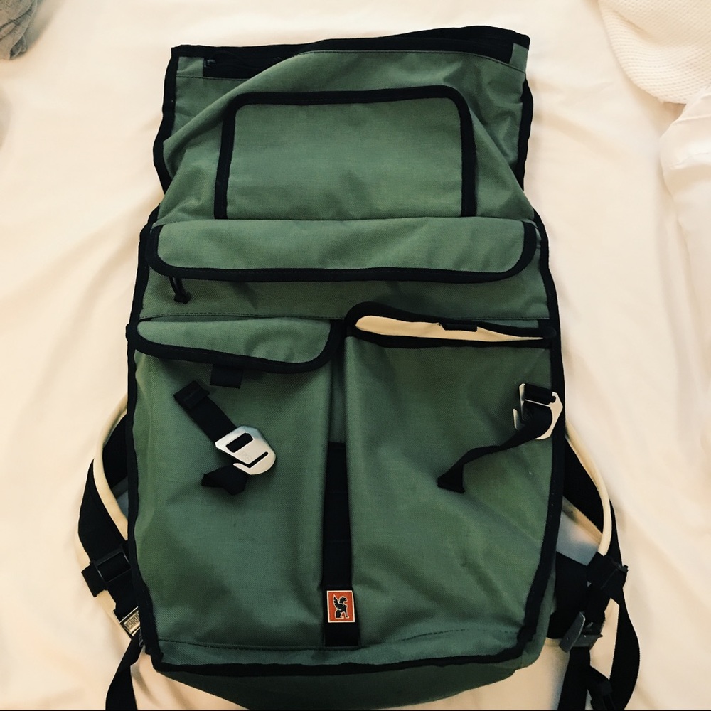 Chrome commuter backpack