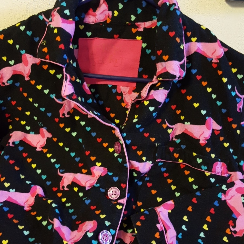 XS Victoria Secret flannel pajamas