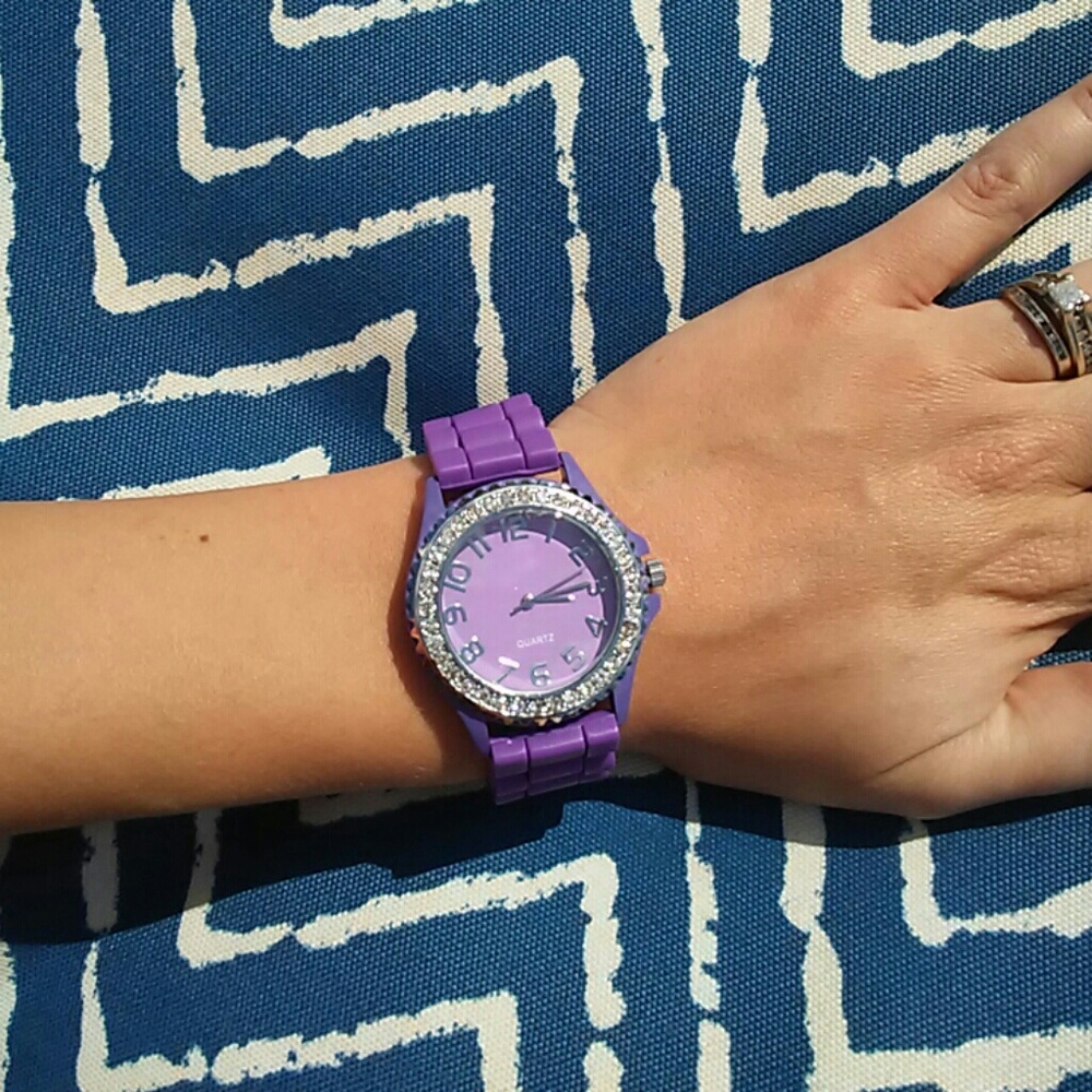 Purple Quartz women's watch NWOT