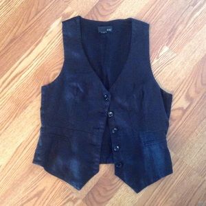 Forever 21 Black Vest