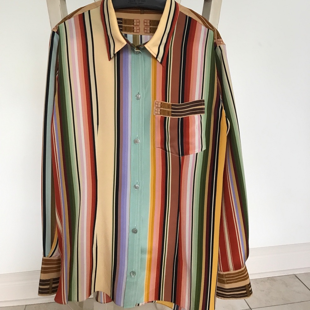 HERMES Multi Silk Top