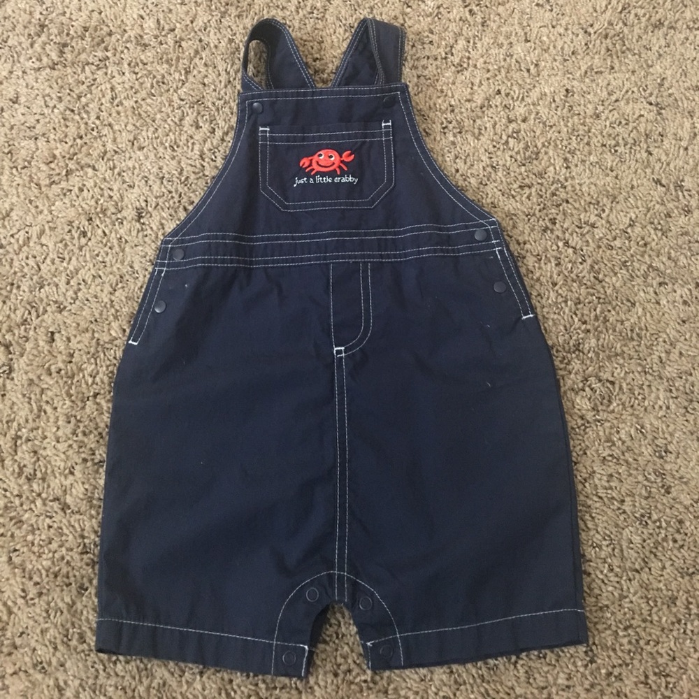 Baby short overalls