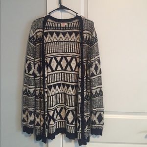Aztec cardigan