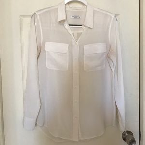 Equipment silk shirt