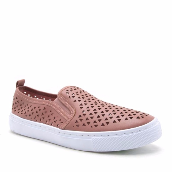 1 LEFT ‼️ HP‼️ Roya Slip On Sneakers MAUVE - Picture 5 of 8