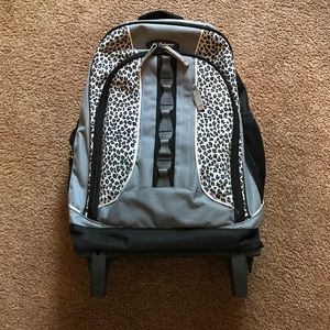Backpack with wheels