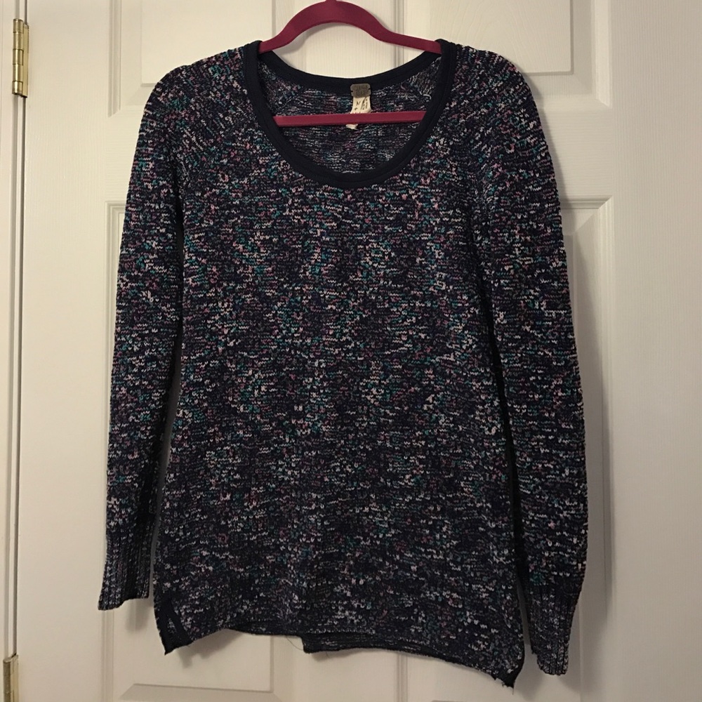 Free People multi color sweater