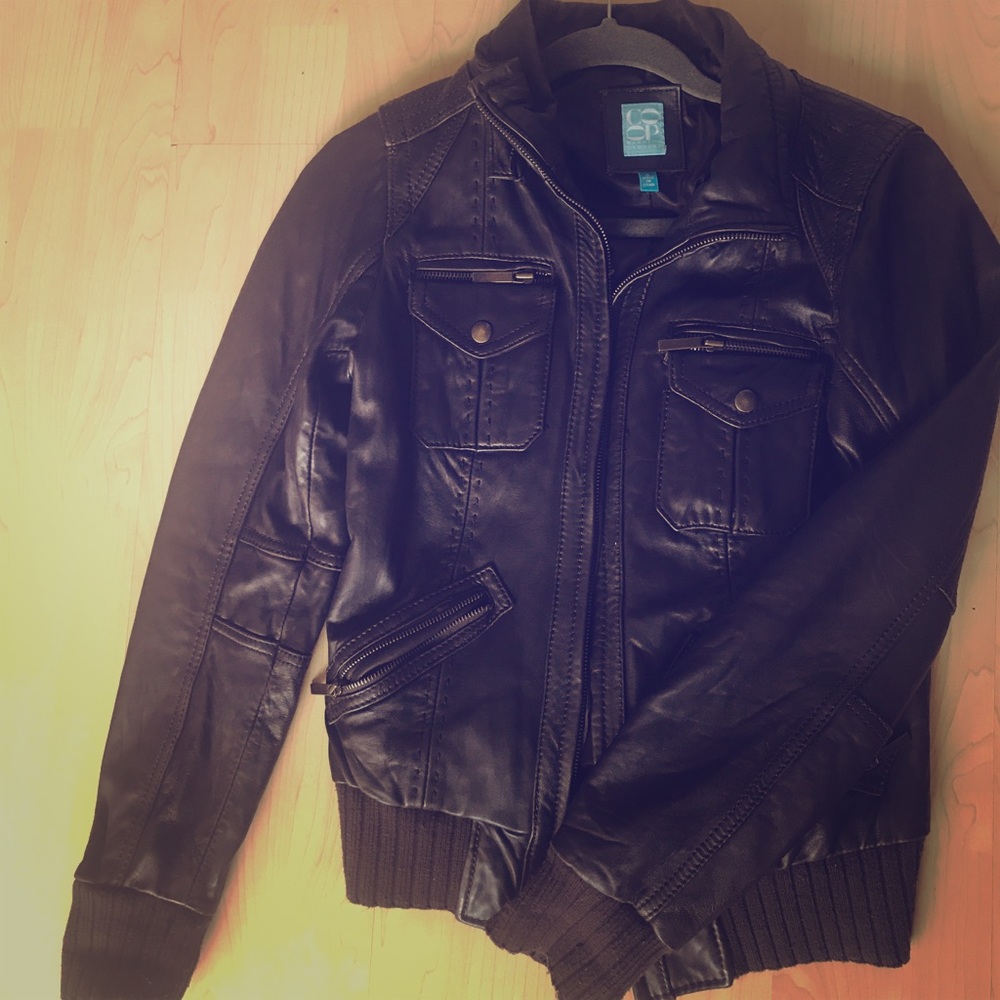 Barneys CO|OP Real Leather Jacket
