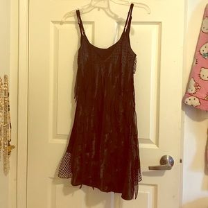 Black Guess tassel dress