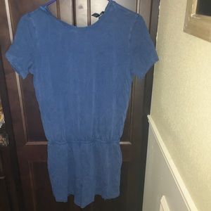 Blue romper