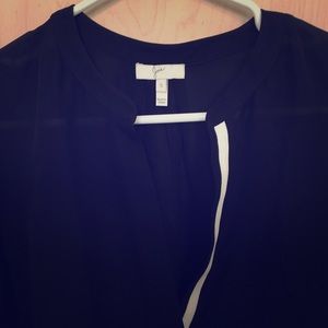 Joie Black Silk Blouse Size S