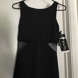 Sexy long black dress