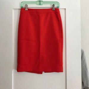 J crew wool No 2 Pencil Skirt