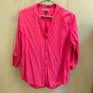 Pink Cynthia Rowley blouse