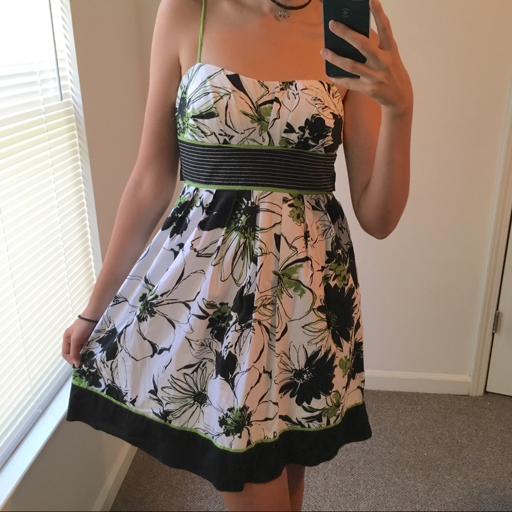 Floral Homecoming Dress