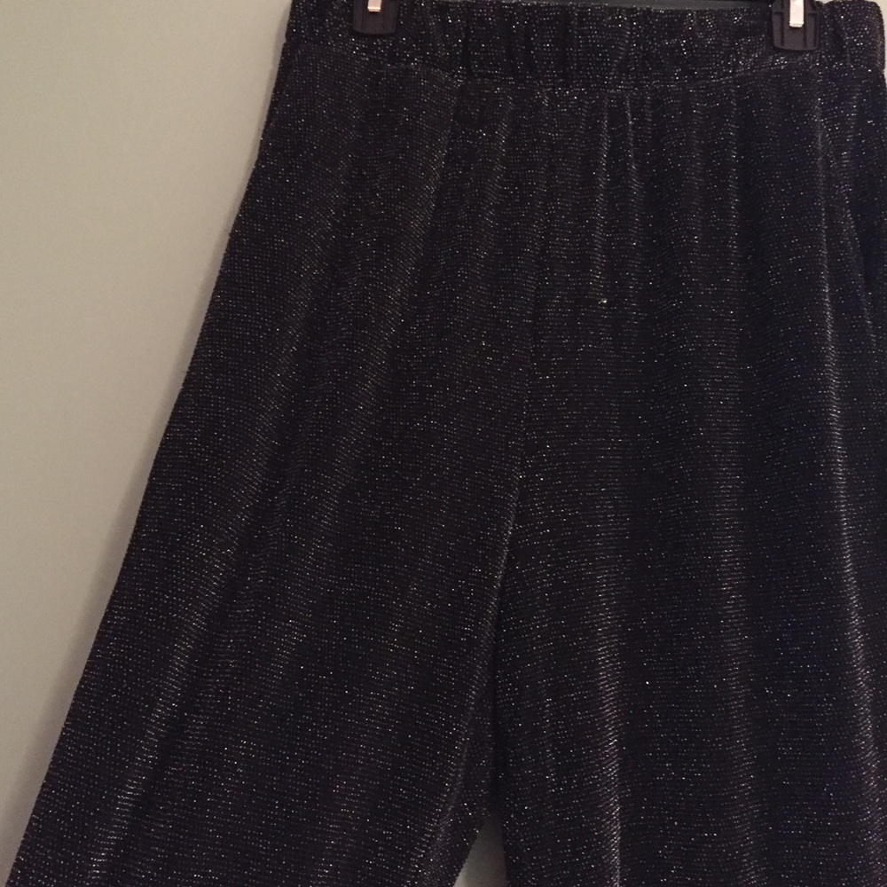 Monki glitter slouchy pants