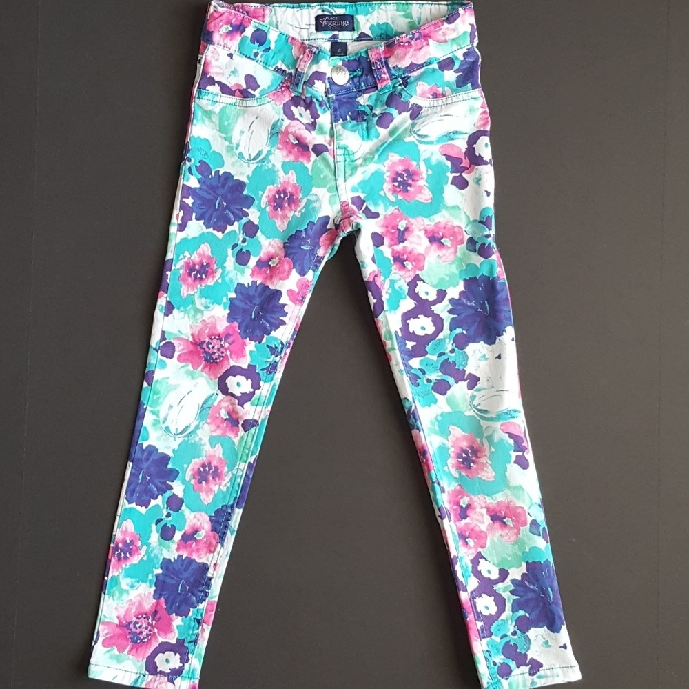 Floral Print Jeggings Pant