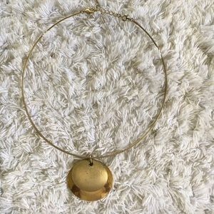 Gold choker