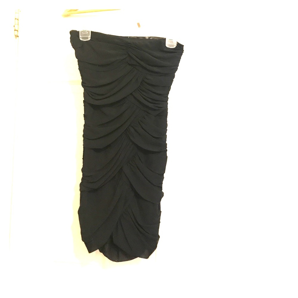 Black mini dress