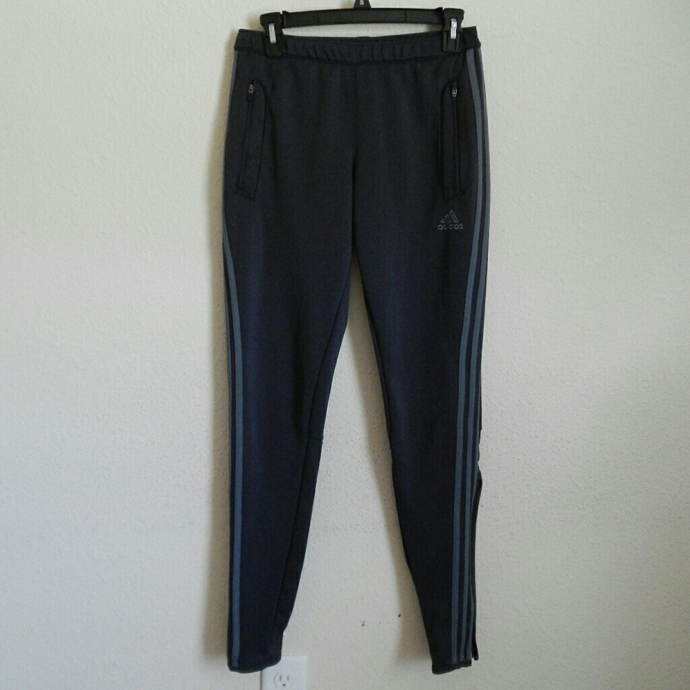 ADIDAS Charcoal/  Blueish Grey  Training Pants
