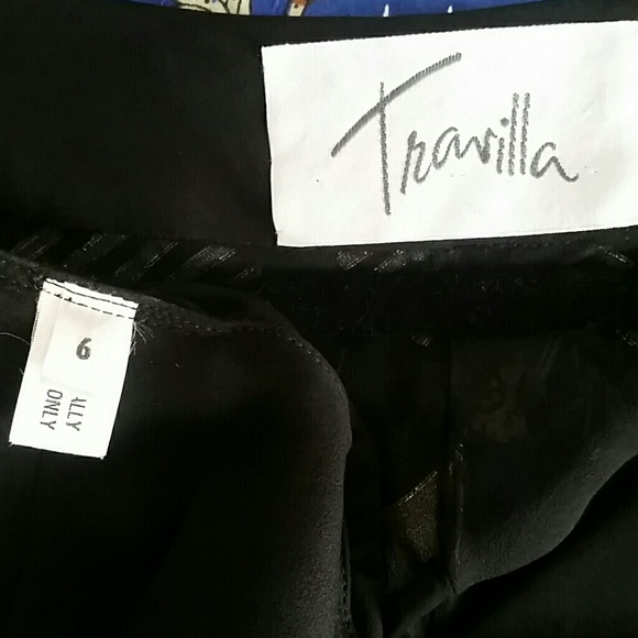VTG Travilla Incredible Sheer Croptop Blouse! XS - Picture 8 of 8