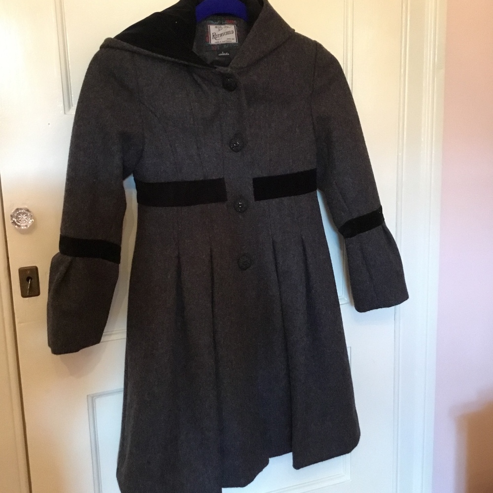 Rothschild wool coat, girls size 7