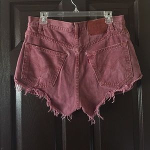 High waisted Levi's