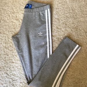 Gray Adidas Leggings