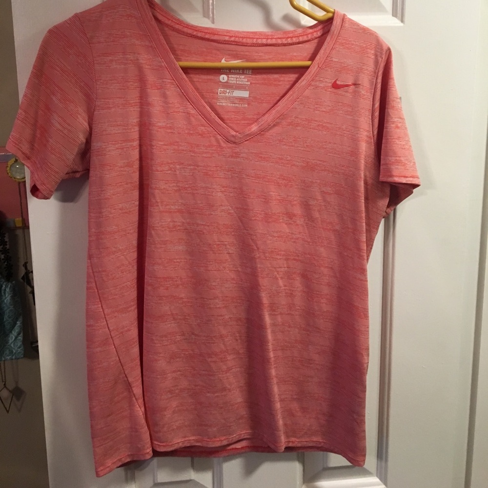 nike dri-fit shirt.