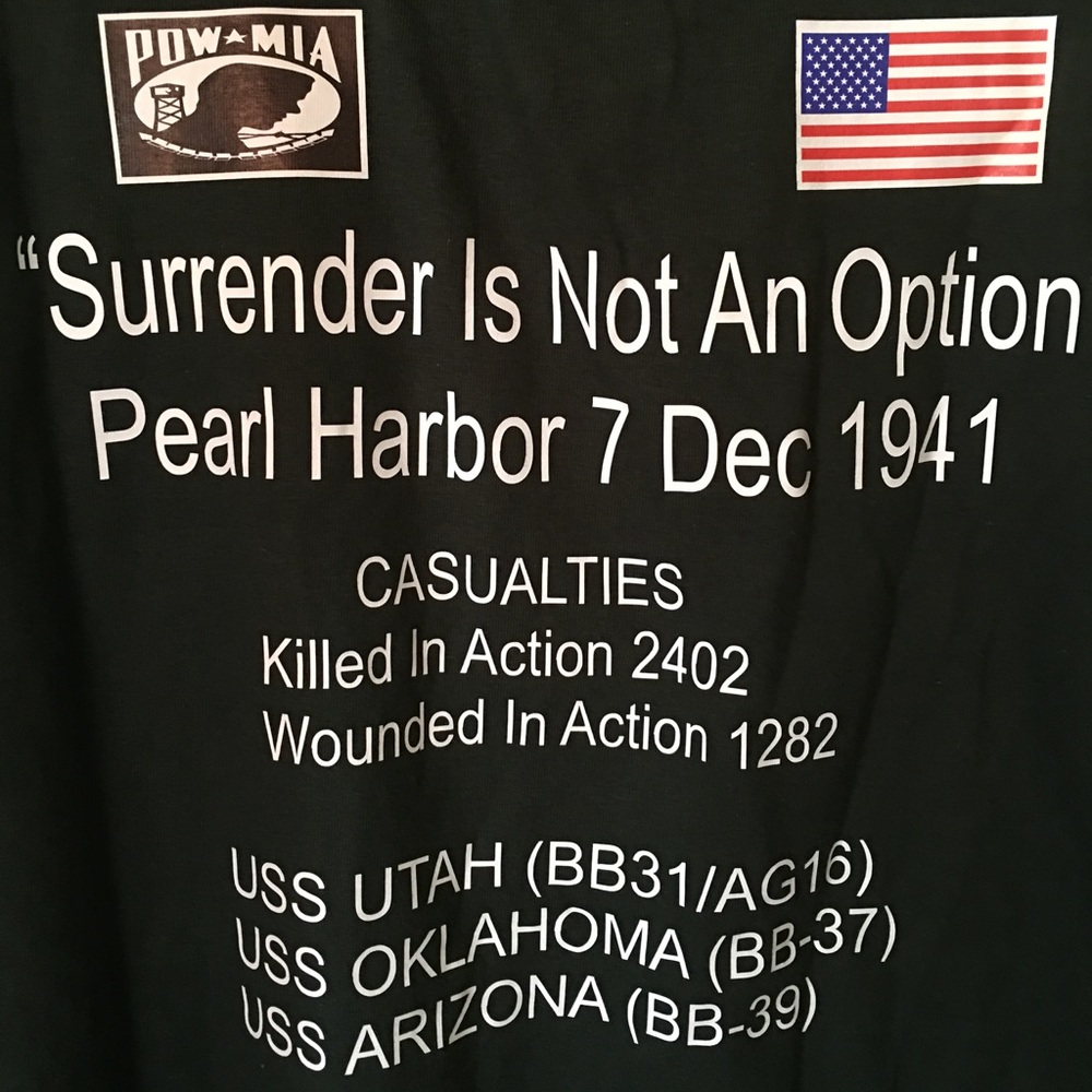 VFW Pearl Harbor T-shirt green