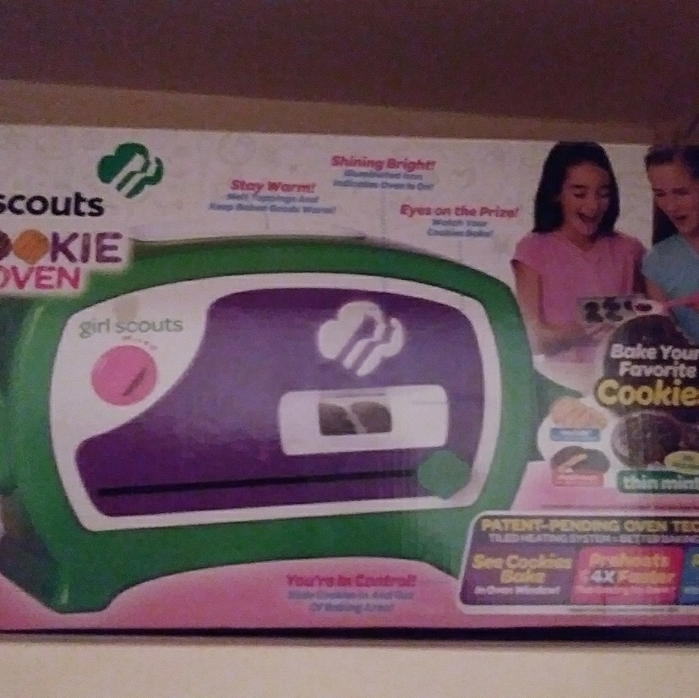 Girls scout oven