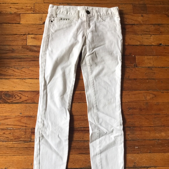 Current Elliot white studded Jean - Picture 1 of 3