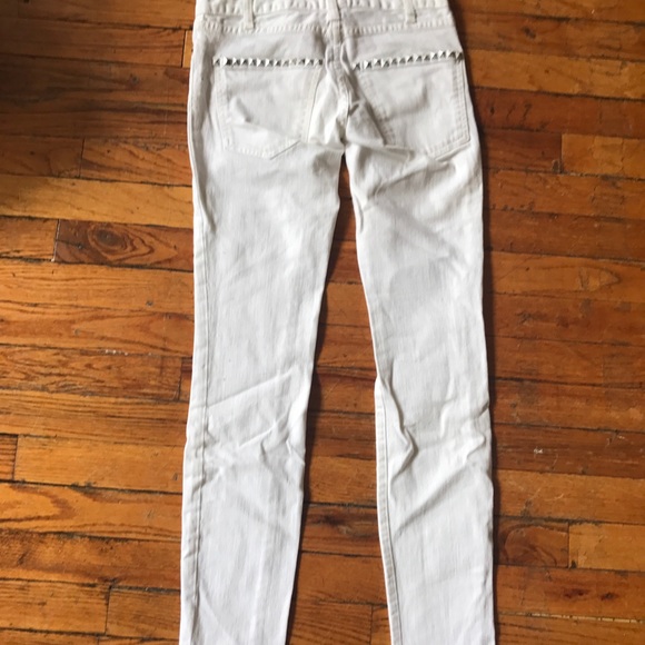Current Elliot white studded Jean - Picture 2 of 3