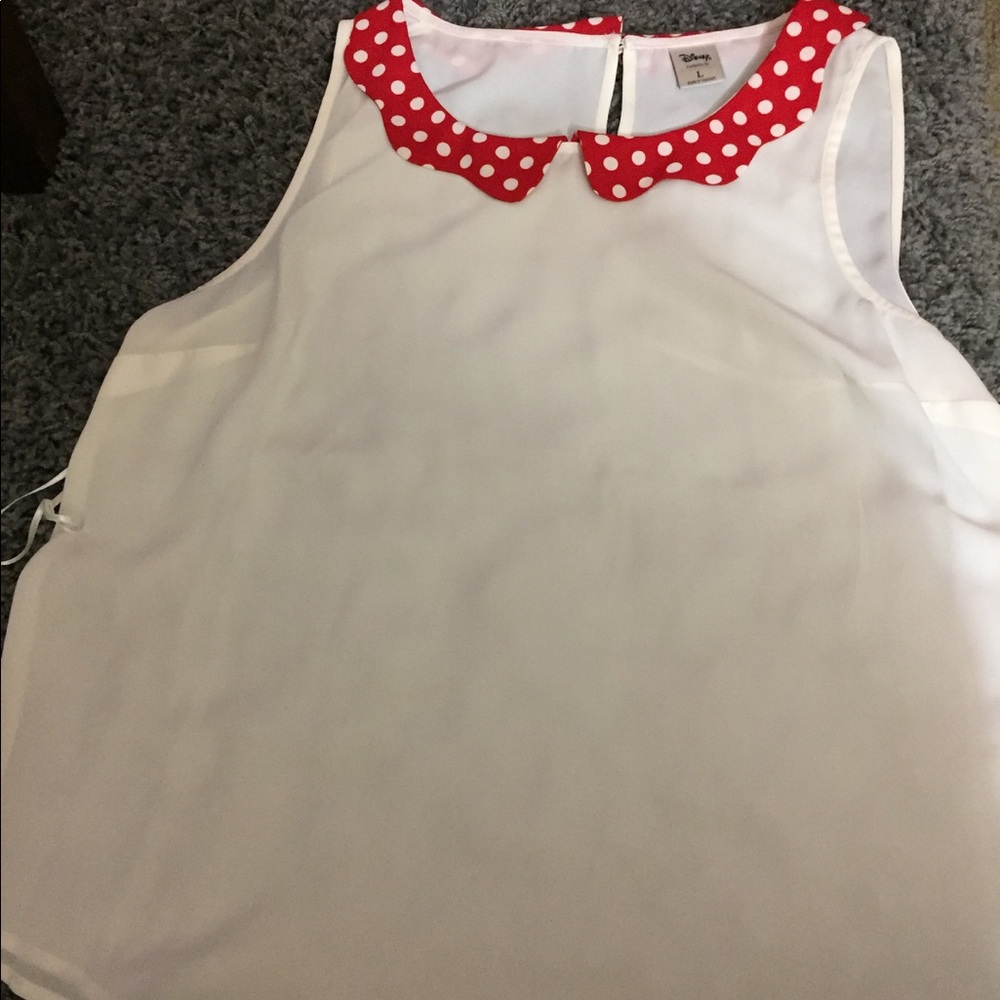 lC Lauren Conrad Disney Peter Pan collar tank