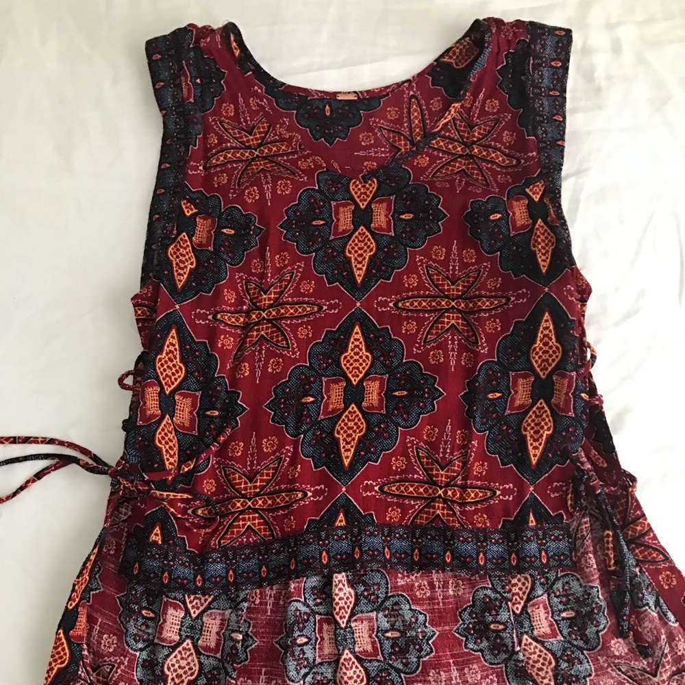 Free people printed top