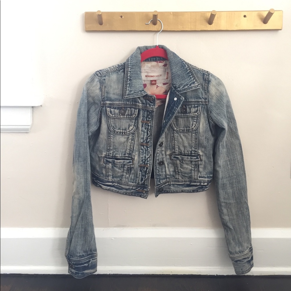 Cropped Demin Jacket