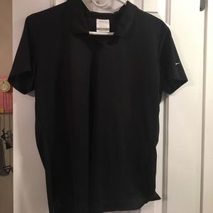 nikegolf black dri-fit