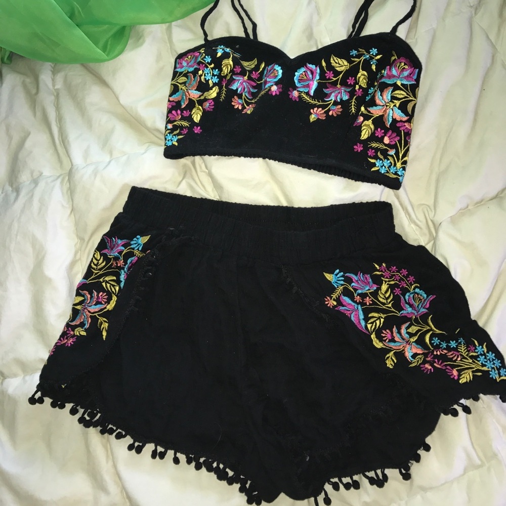 Two piece shorts set